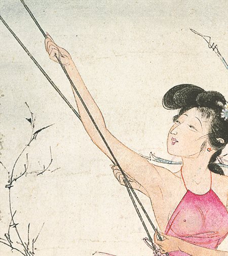 西充县-胡也佛的仕女画和最知名的金瓶梅秘戏图